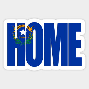 Nevada Home - State Flag Sticker